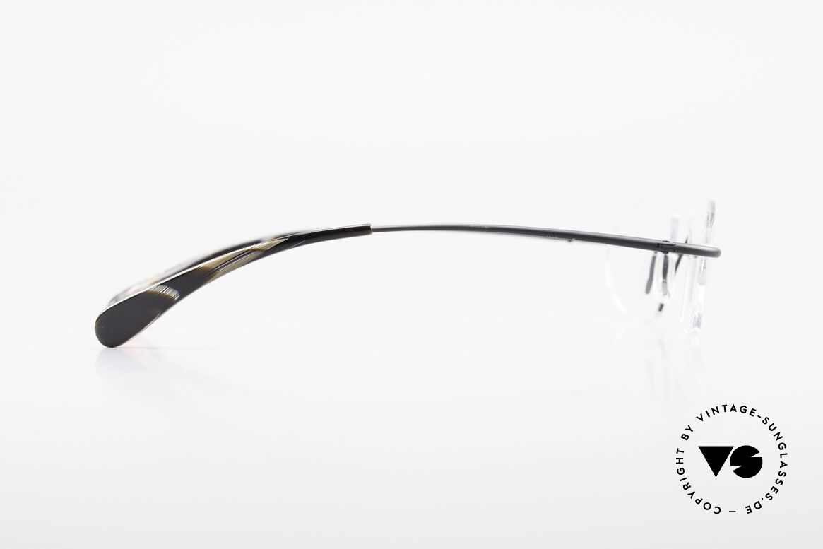Bugatti 357 Odotype Rimless Designer Frame Men, model 357 col. 31 XL, absolute top quality, Made for Men