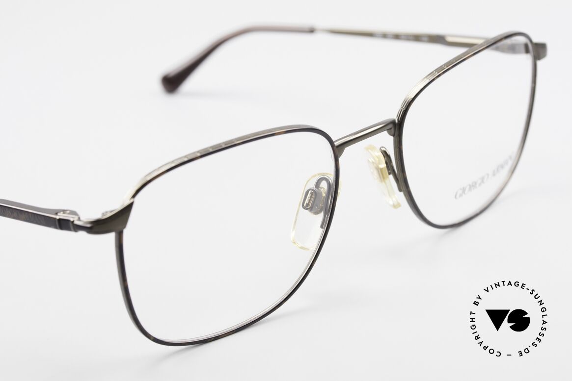 Giorgio Armani 236 Square Panto Vintage Frame, unworn (like all our vintage GIORGIO Armani frames), Made for Men