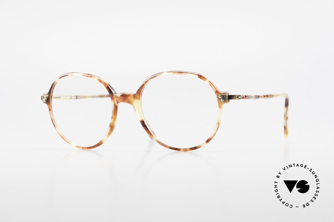 Giorgio Armani 334 Vintage Round Eyeglass-Frame, timeless vintage Giorgio Armani designer eyeglasses, Made for Men and Women