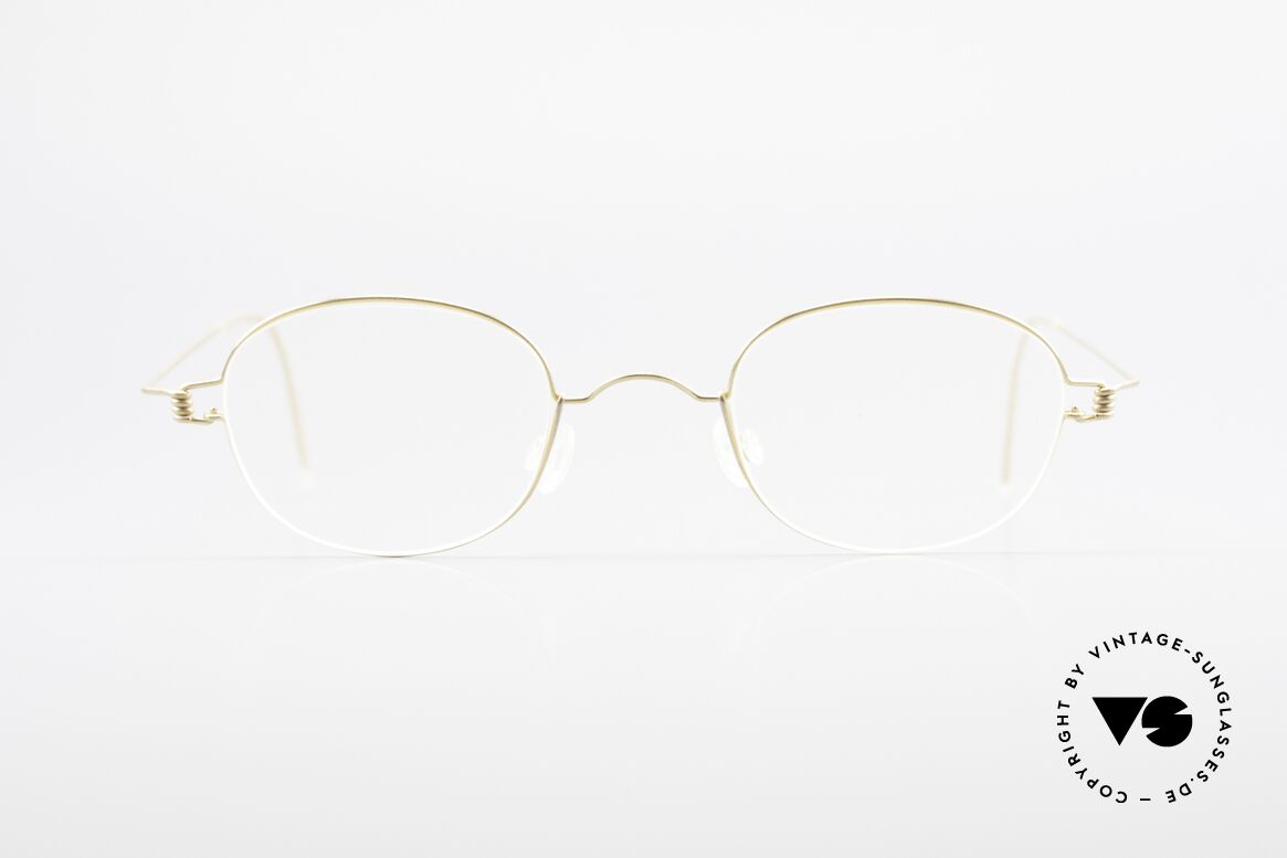Lindberg Indus Air Titan Rim Classic Titanium Frame Unisex, LINDBERG Air Titanium Rim eyeglasses in size 45-24, Made for Men and Women