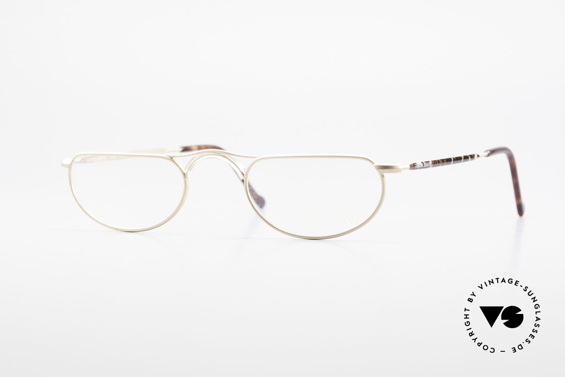 Giorgio Armani 133 Rare Old 80's Reading Glasses, vintage 1980's Giorgio Armani reading glasses, Made for Men and Women