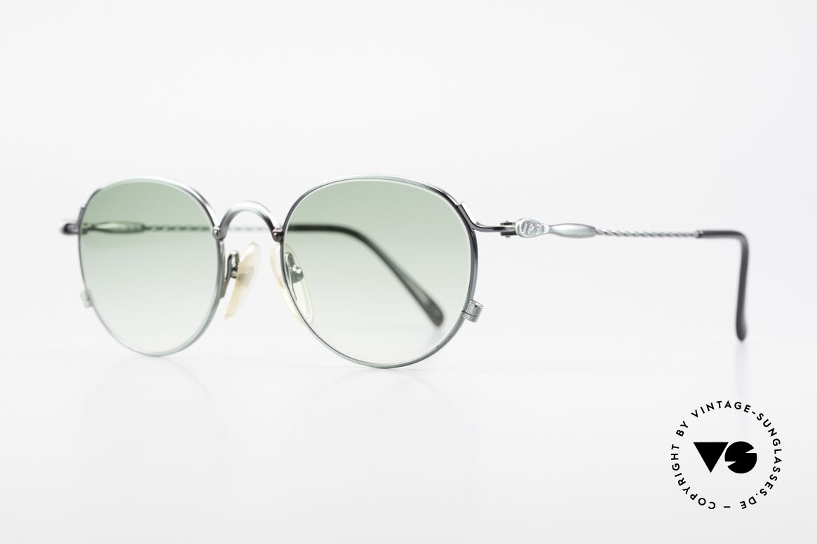 Jean Paul Gaultier 55-2172 Rare Vintage JPG Sunglasses, "smoke green" frame finish in high-end quality, Made for Men and Women