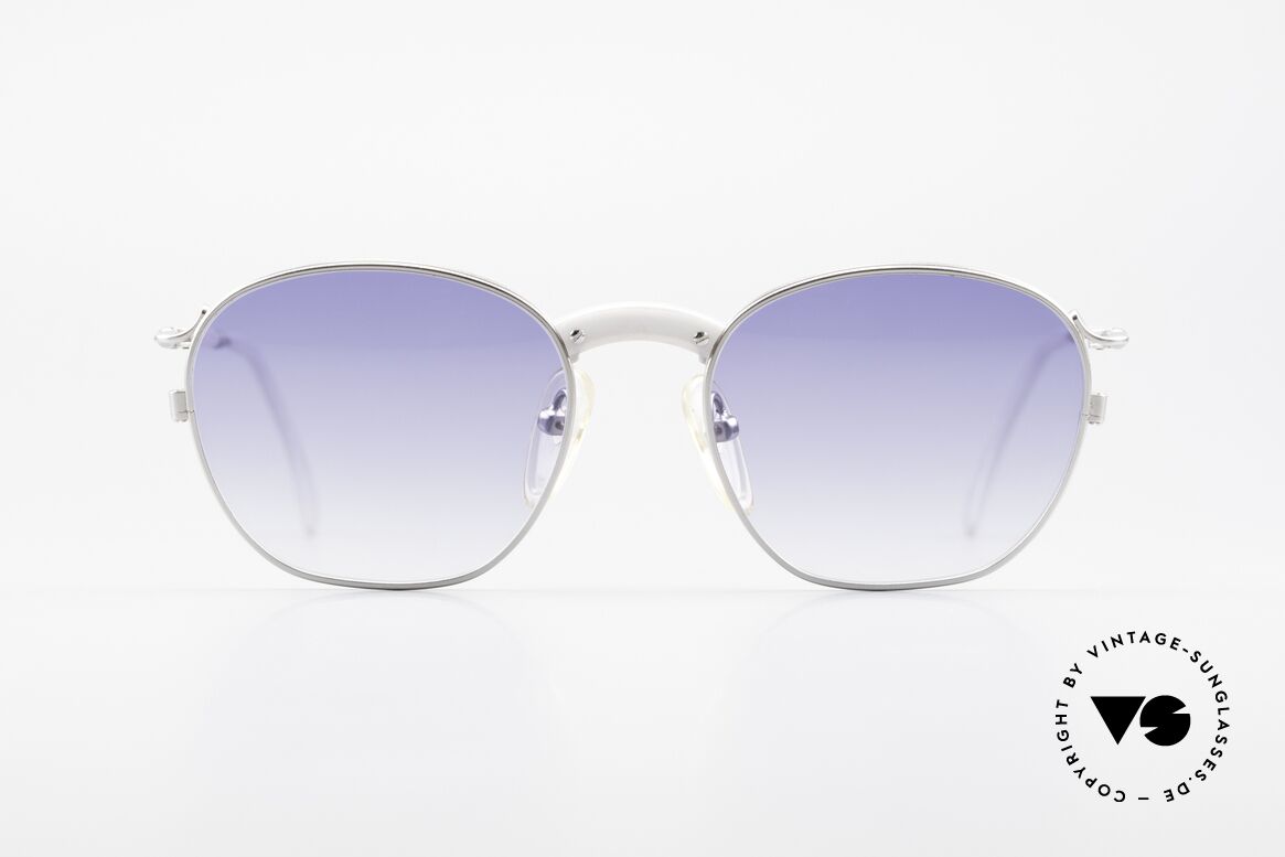 Jean Paul Gaultier 55-1271 Rare Vintage JPG Sunglasses, lightweight (titan) frame and very pleasant to wear, Made for Men and Women