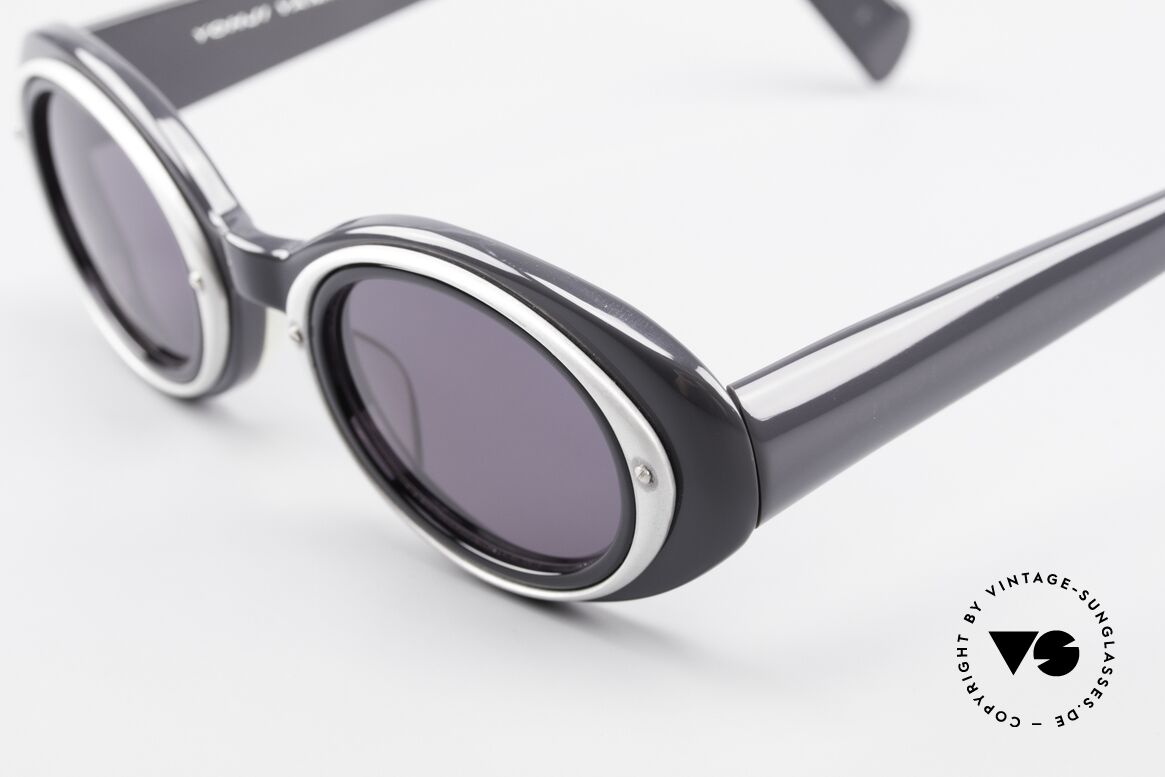 Yohji Yamamoto 52-7001 Sunglasses Kurt Cobrain Style, rather a design for ladies; also only 127mm small width, Made for Men and Women