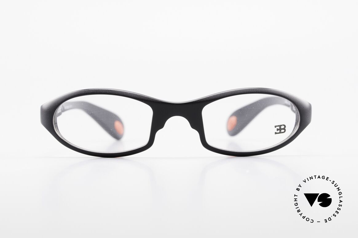 Bugatti 332 Odotype Extra Small XS Vintage Frame, sporty BUGATTI high-tech eyeglass-frame, Made for Men