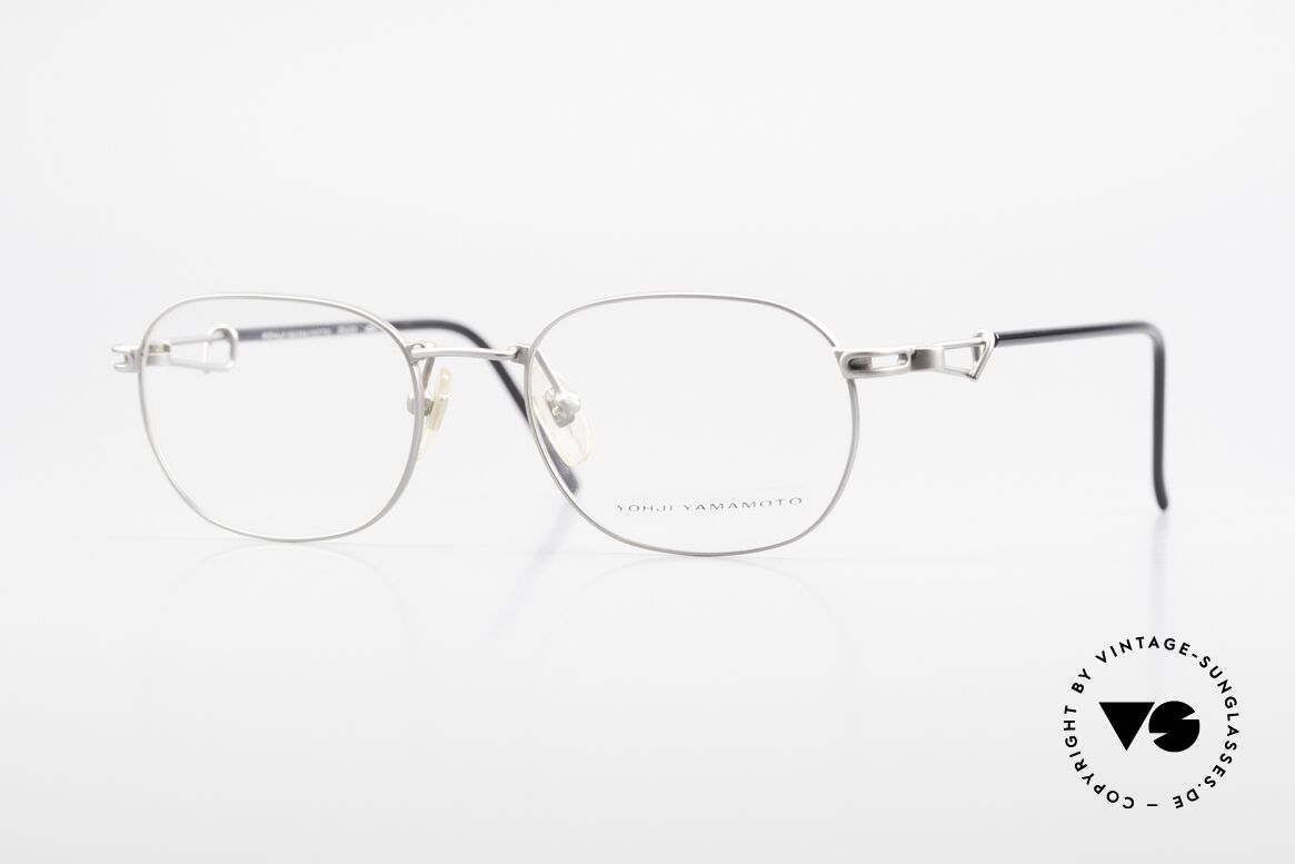 Yohji Yamamoto 51-4113 Titanium Designer Eyeglasses, titianium 90's designer eyeglasses by Yohji Yamamoto, Made for Men and Women