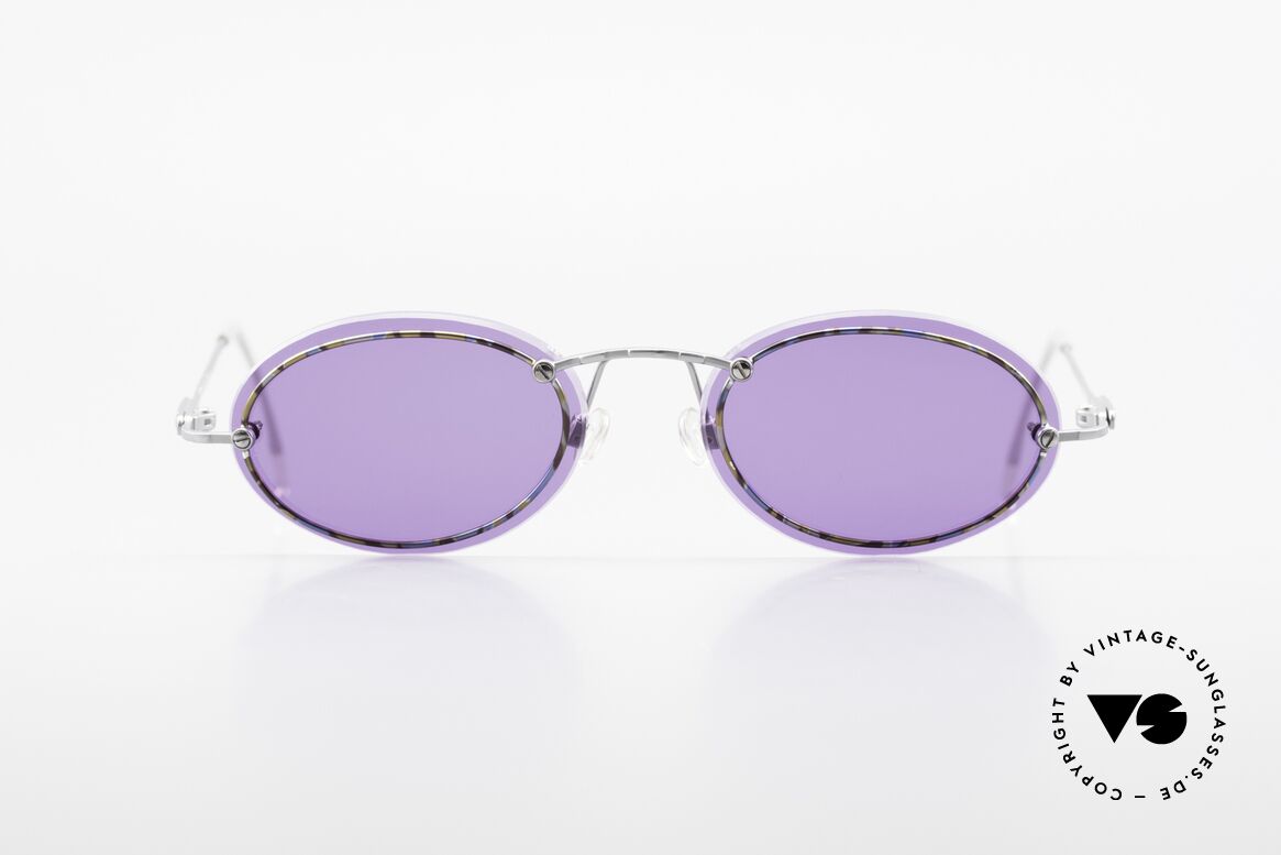 Cazal 770 Oval Vintage Sunglasses 90's, filigree CAZAL vintage eyeglass-frame from 1998, Made for Men and Women