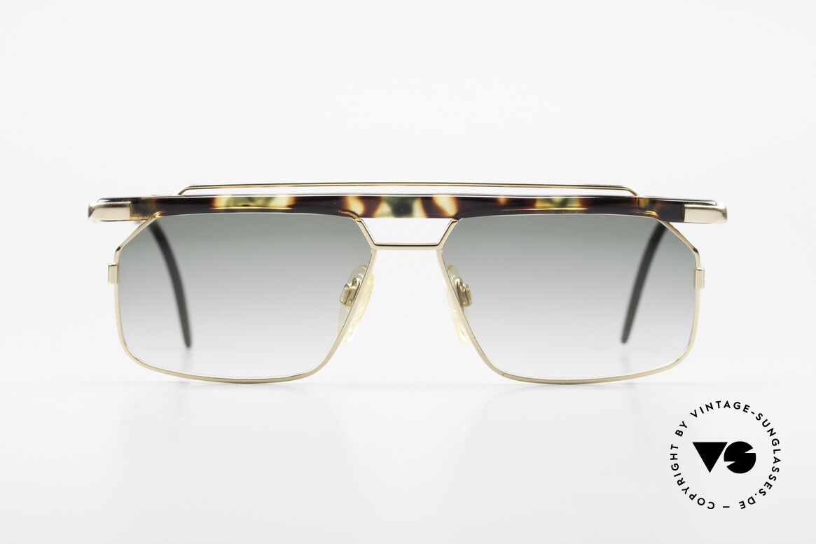 Cazal 752 Extraordinary Sunglasses 90's, one of the last models designed by CAri ZALloni, Made for Men