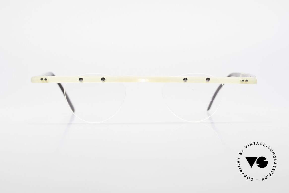 Theo Belgium Fhefa Rare 90's Buffalo Horn Glasses, Theo Belgium: the most self-willed brand in the world, Made for Men and Women