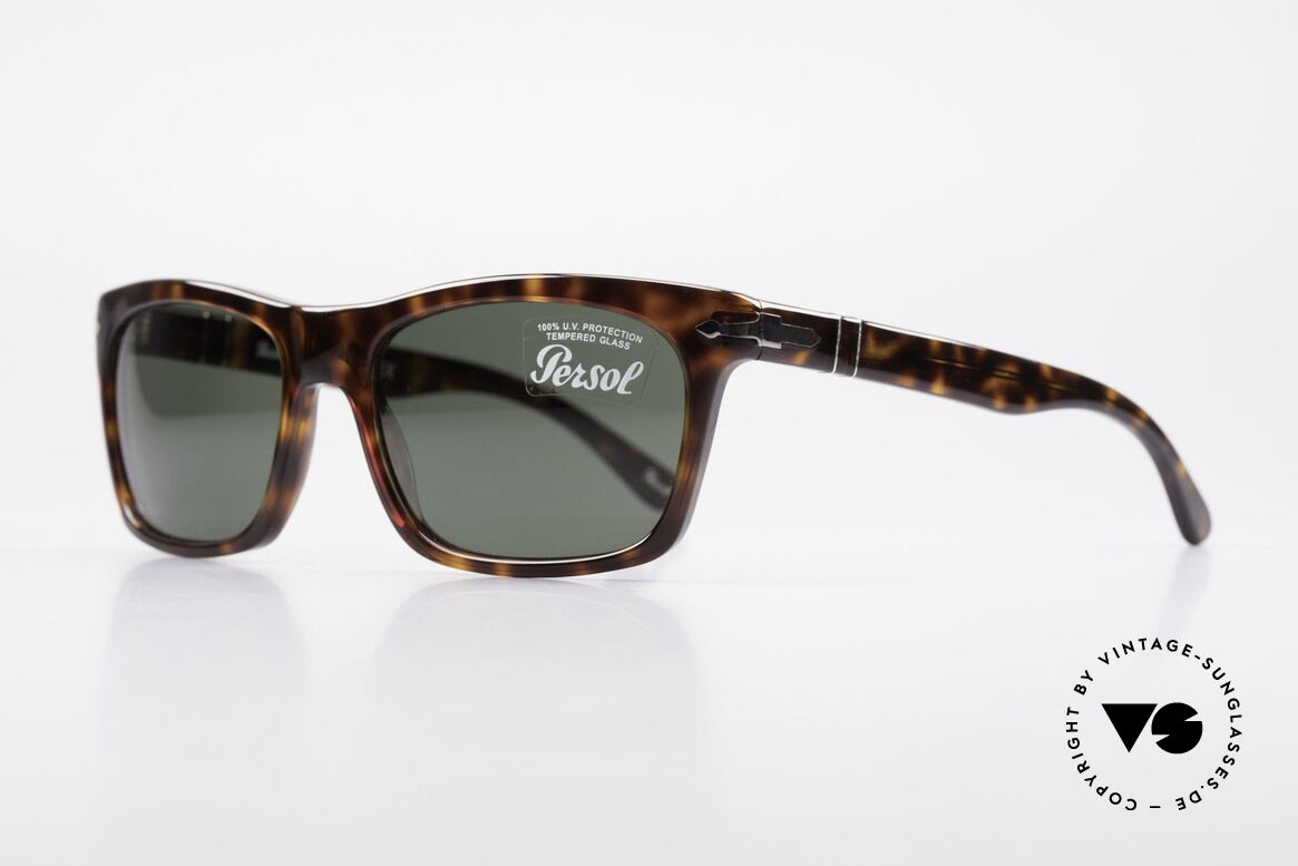 Persol 3062 Classic Unisex Sunglasses, with Persol mineral lenses; 100% UV protection, Made for Men and Women