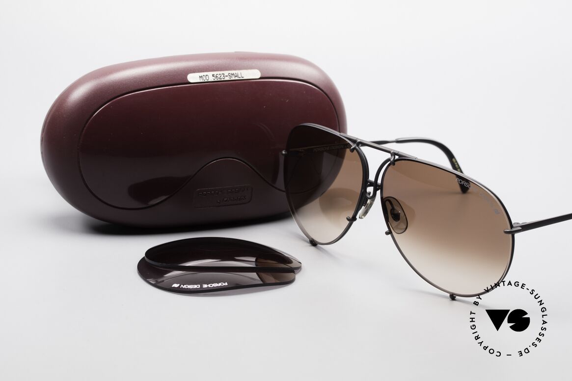 Porsche 5623 True 80's Aviator Sunglasses, Size: medium, Made for Men and Women