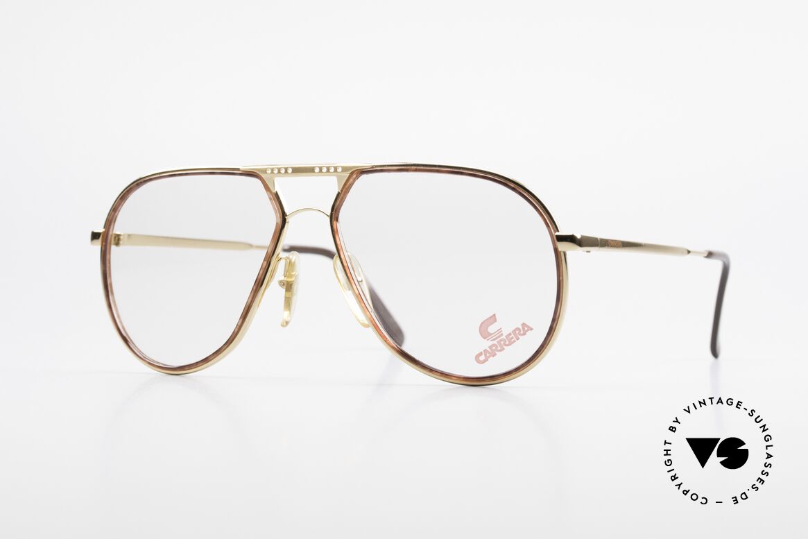 Carrera 5371 Rare Vintage 80's Eyeglasses, noble Carrera vintage eyeglasses from the 80's, Made for Men