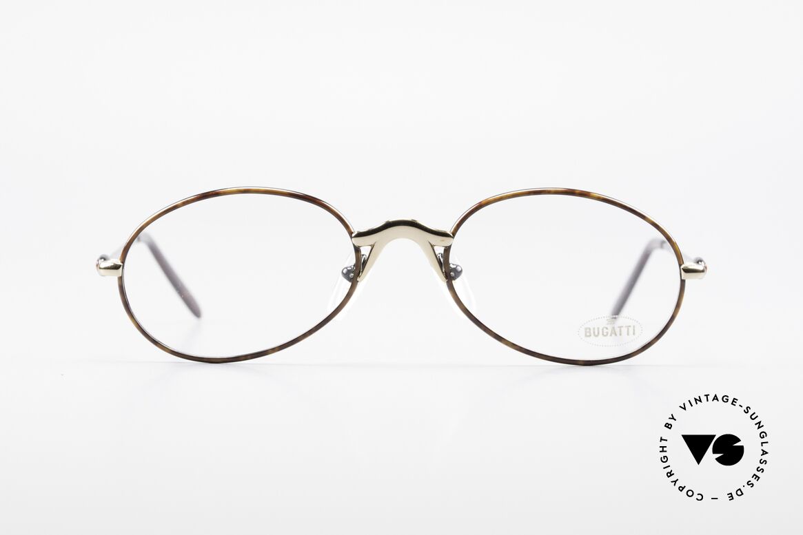 Bugatti 22157 Rare Oval 90's Vintage Specs, elegant vintage designer eyeglass-frame by BUGATTI, Made for Men and Women