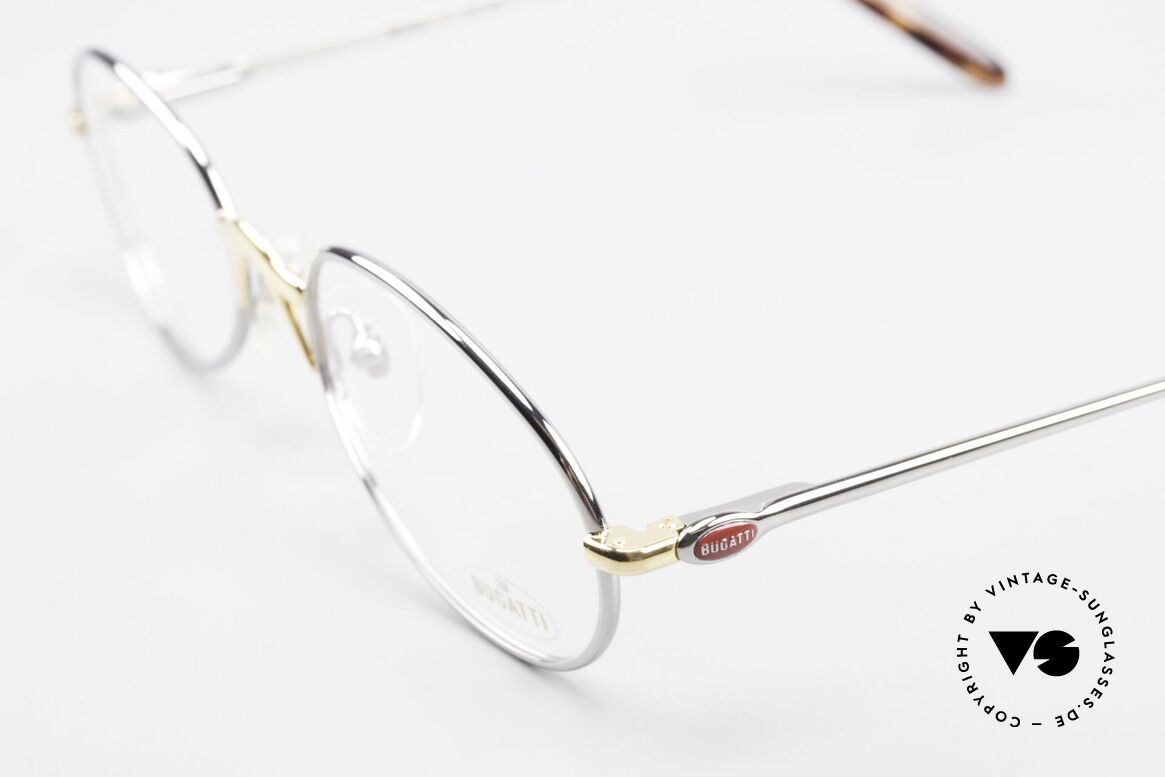 Bugatti 22126 Rare Oval 90's Vintage Glasses, unworn (like all our rare vintage 90's Bugatti eyewear), Made for Men and Women