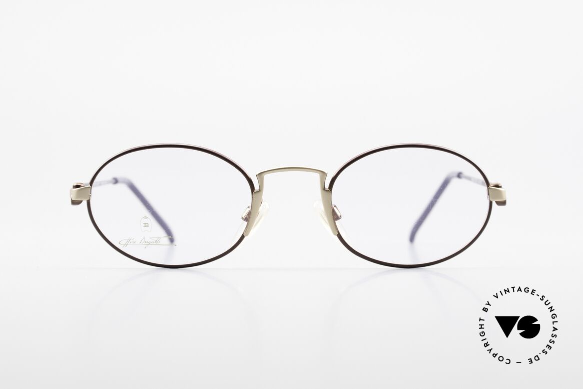 Bugatti EB601 Oval Luxury Eyeglasses Small, vintage eyeglasses of the Ettore Bugatti Collection, Made for Men and Women
