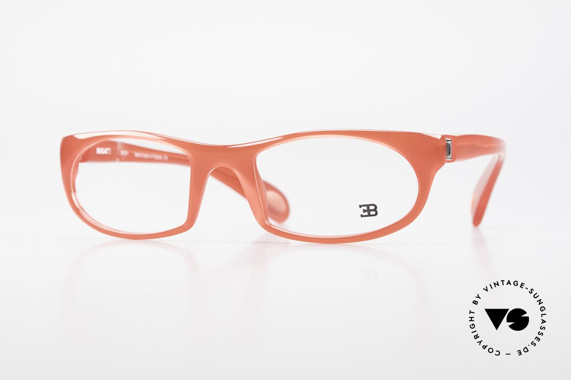 Bugatti 326 Odotype Rare Designer Eyeglass-Frame, sporty BUGATTI high-tech eyeglass-frame, Made for Men and Women