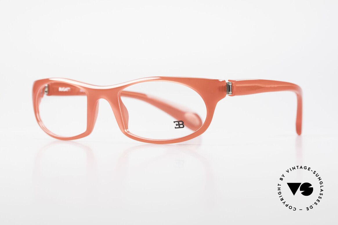 Bugatti 326 Odotype Rare Designer Eyeglass-Frame, ergonomic frame with 180°-spring hinges!, Made for Men and Women