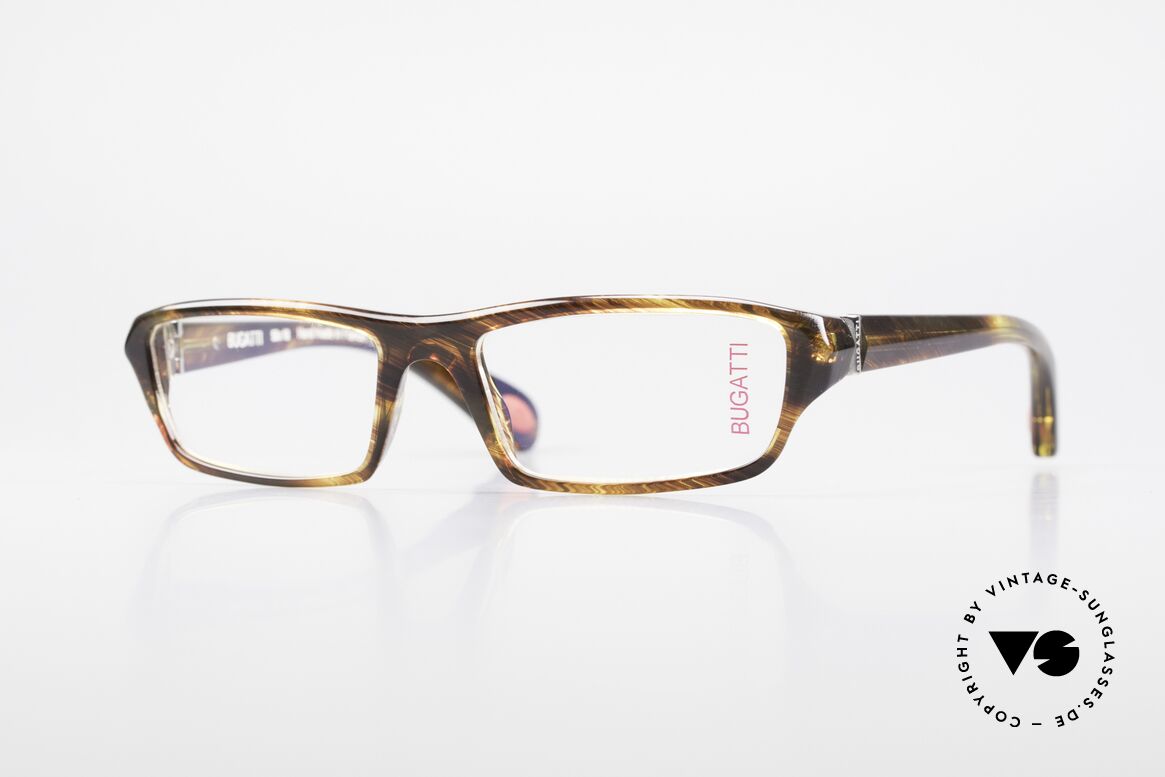 Bugatti 470 Rare Designer Eyeglasses Men, classic high-tech eyeglass-frame by BUGATTI, Made for Men