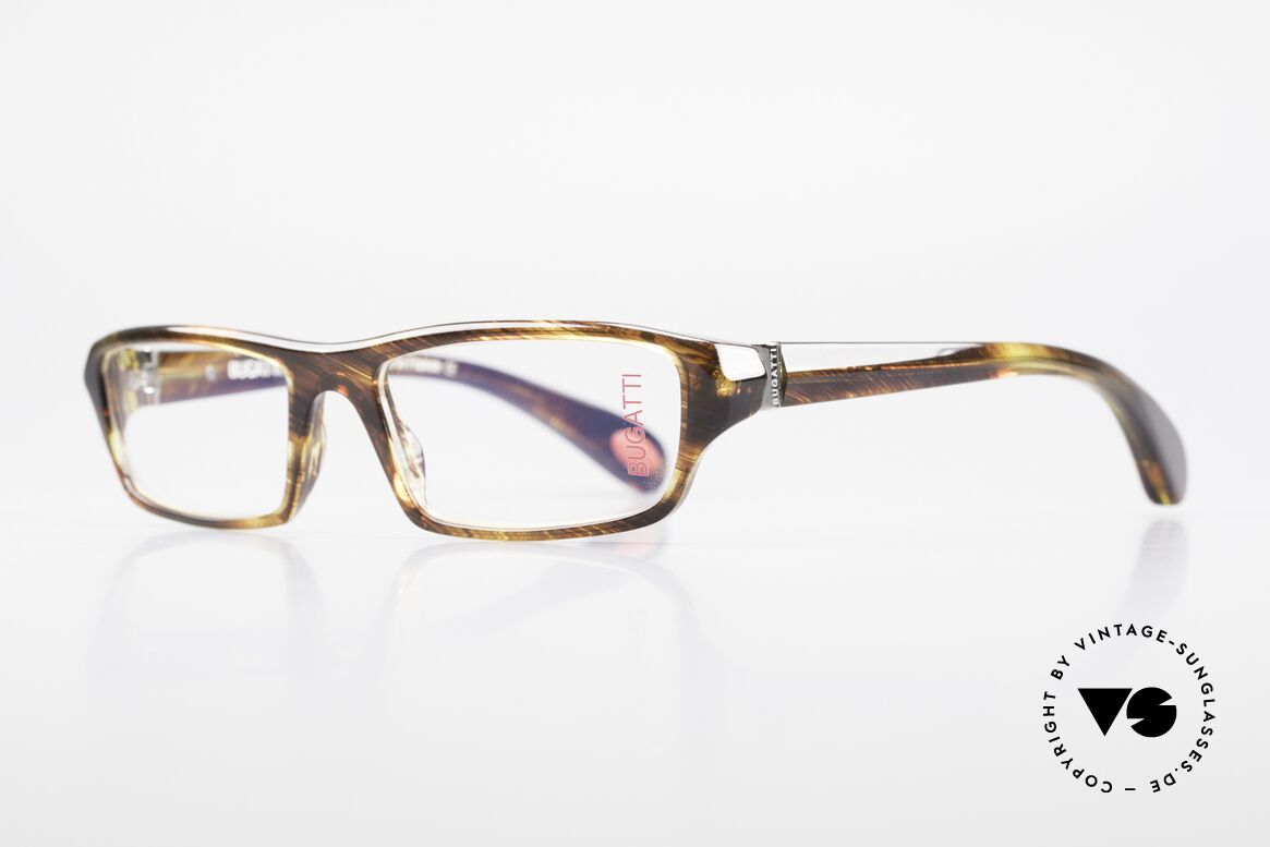 Bugatti 470 Rare Designer Eyeglasses Men, 1. class wearing comfort due to spring hinges, Made for Men