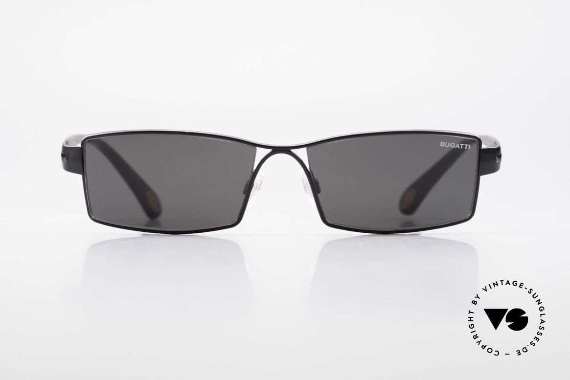Bugatti 499 Rare Designer Sunglasses XL, TOP-NOTCH quality of all frame components, Made for Men