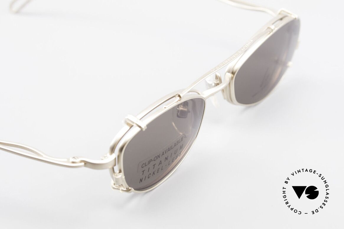 Yohji Yamamoto 52-9011 Clip On Titanium Frame GP, never worn: like all our quality designer (sun)glasses, Made for Men and Women