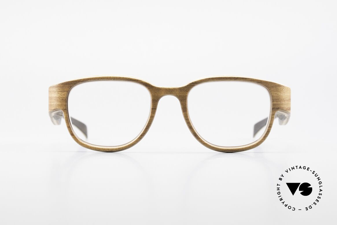 Rolf Spectacles Berlina 53 Pure Wood Frame Unisex Large, Rolf Spectacles eyeglasses, made from PURE WOOD, Made for Men and Women