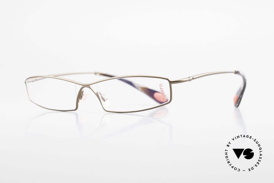 Bugatti 204 Odotype Limited Luxury Vintage Frame, high-tech frame & brilliant lens construction, Made for Men