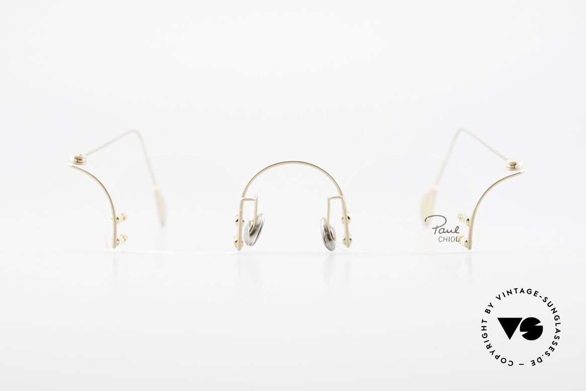 Paul Chiol 03 Unique Rimless Eyeglasses, a synonym for sophisticated rimless spectacles, Made for Men and Women