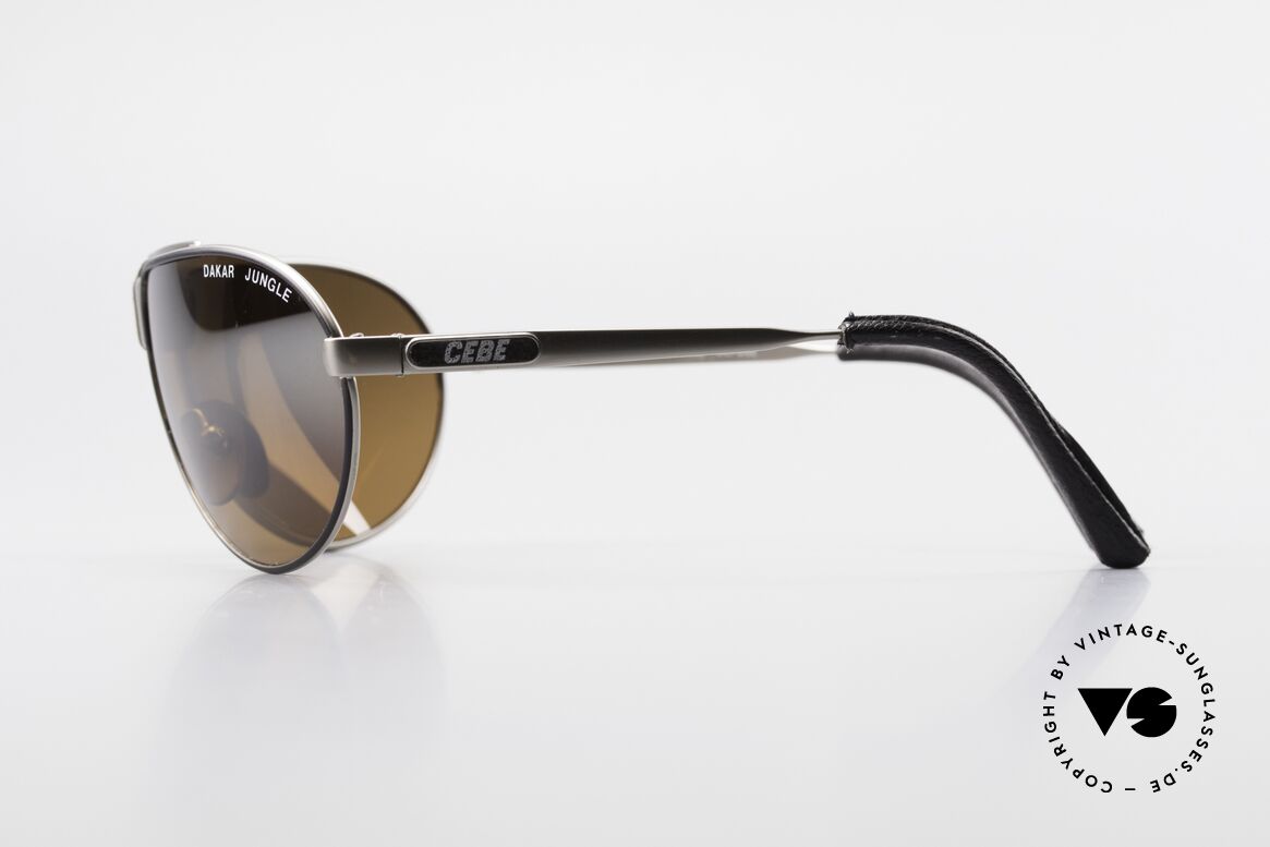 Cebe Dakar Jungle QD02 High-Tech Racing Sunglasses, mirrored cebonate lenses; made for extreme sun intensity, Made for Men and Women