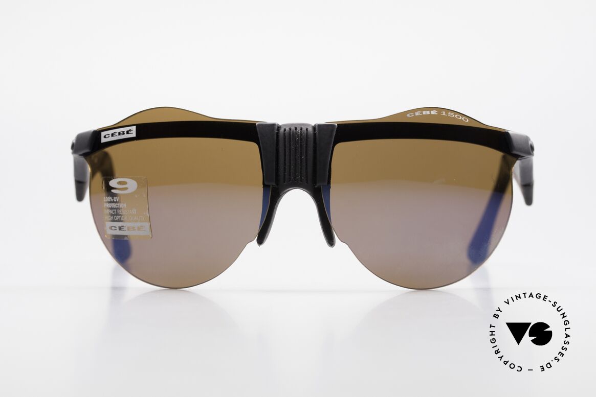 Cebe 1943 Rare Old Racing Sunglasses, vintage CEBE sports shades - made for extreme purpose, Made for Men and Women