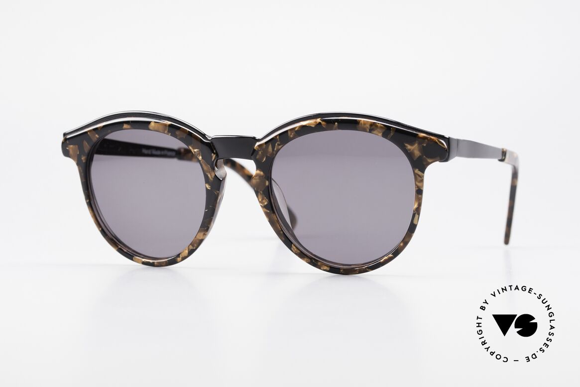 Alain Mikli 626 / 514 Rare Old 80's Panto Sunglasses, round vintage designer sunglasses by ALAIN MIKLI, Made for Men and Women