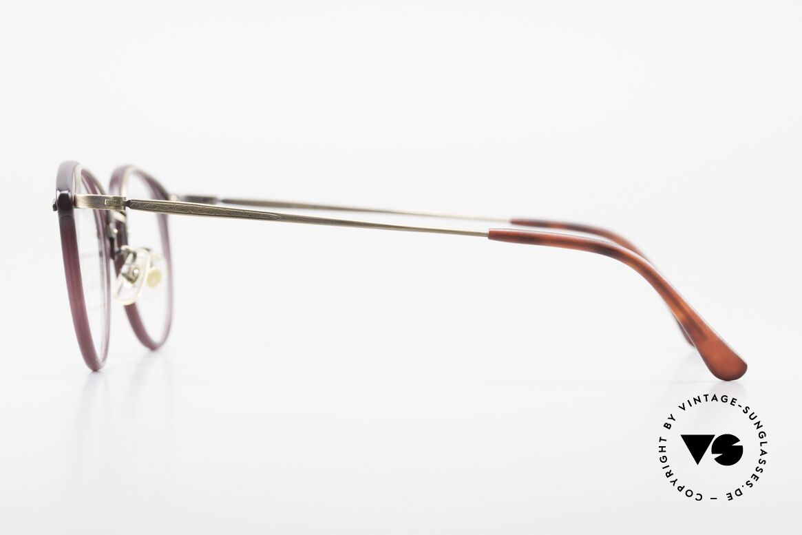Matsuda 2836 Panto Style 90's Eyeglass-Frame, demo lenses can be easily replaced with prescriptions, Made for Men and Women