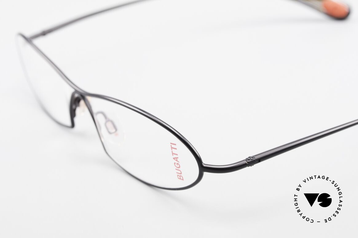 Bugatti 343 Odotype Vintage Men's Designer Frame, very special lens construction; TOP comfort, Made for Men