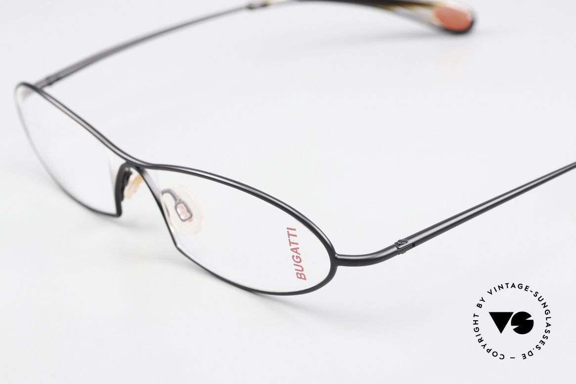 Bugatti 343 Odotype Rare Men's Designer Specs, very special lens construction; TOP comfort, Made for Men