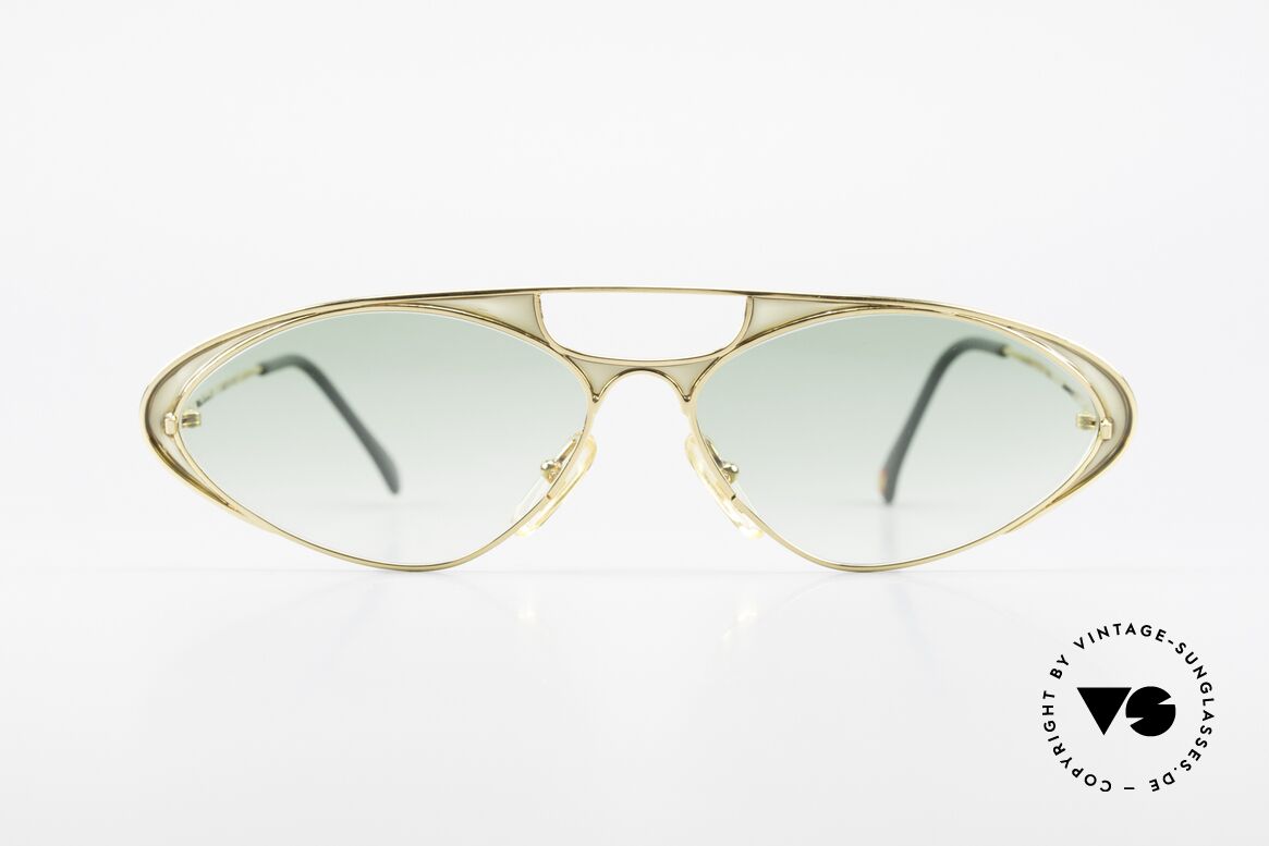 Casanova LC8 Murano Glass Luxury Shades, glamorous CASANOVA sunglasses from around 1985, Made for Women