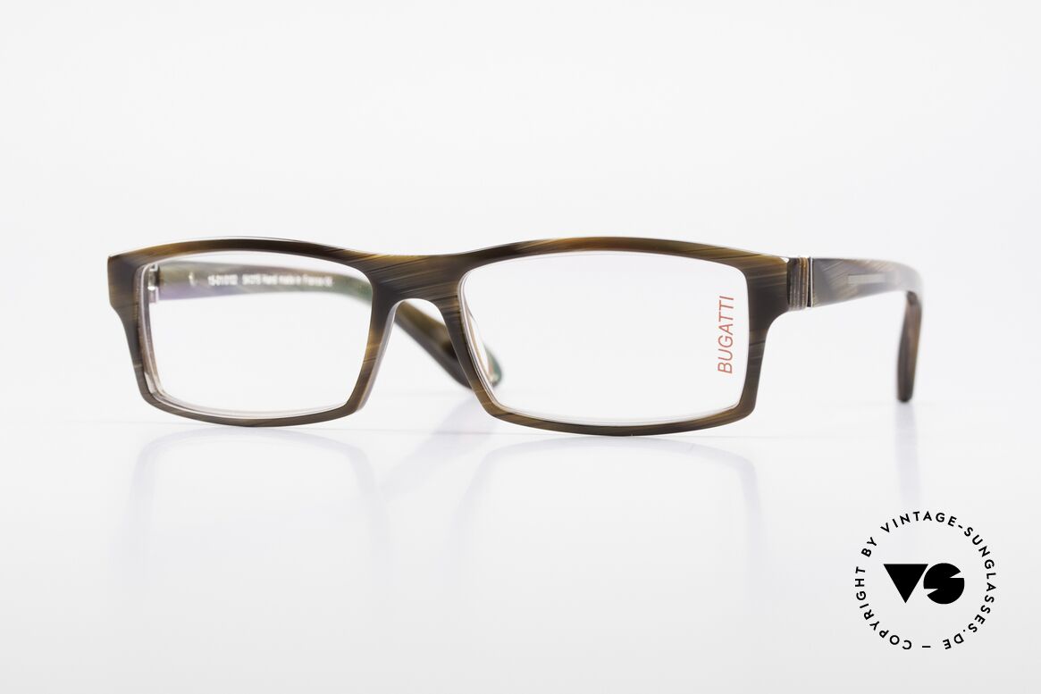 Bugatti 486 Striking Luxury Men's Glasses, striking high-tech eyeglass-frame by BUGATTI, Made for Men