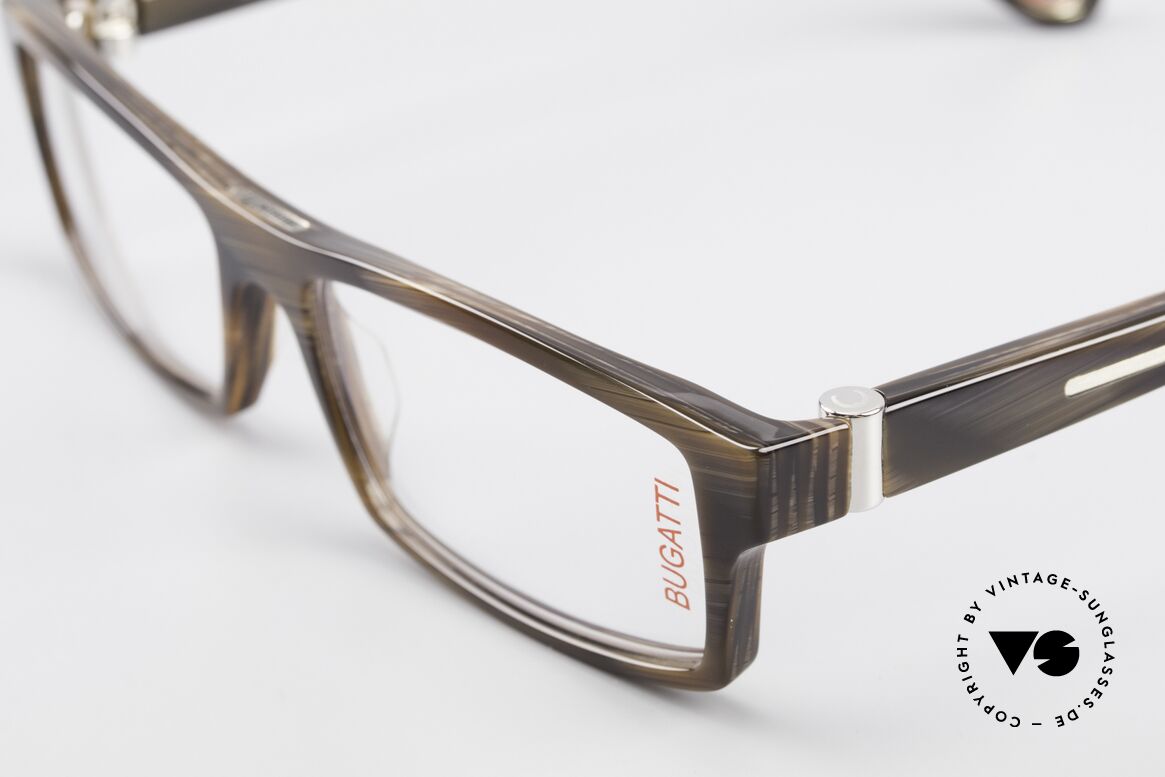 Bugatti 486 Striking Luxury Men's Glasses, true rarity (limited-lot production by Bugatti), Made for Men