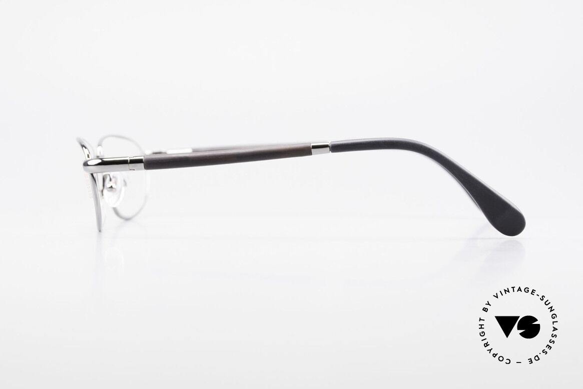 Bugatti 537 Genuine Horn Frame Ruthenium, LIMITED EDITION: 90's small batch series by Bugatti, Made for Men