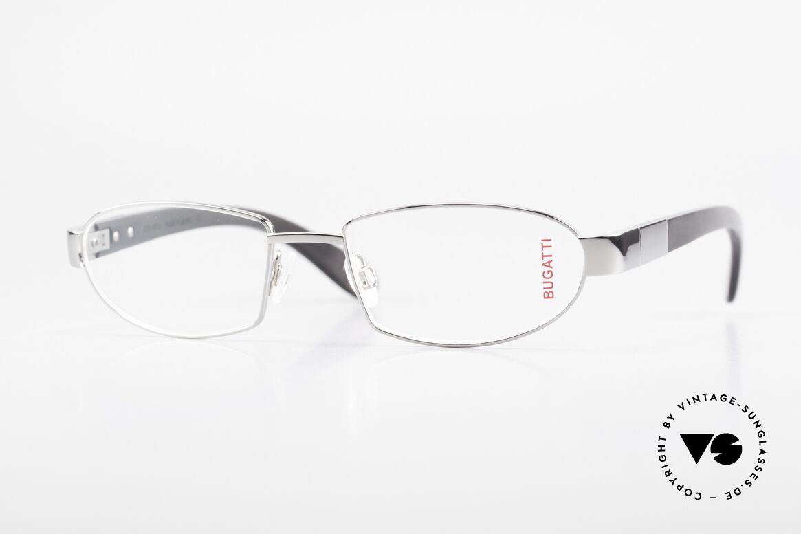 Bugatti 530 Ebony Titan Ruthenium Frame, luxury eyeglasses by BUGATTI, TOP-NOTCH quality, Made for Men