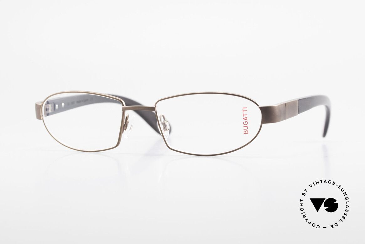 Bugatti 530 Ebony Wood Titanium Frame, luxury eyeglasses by BUGATTI, TOP-NOTCH quality, Made for Men