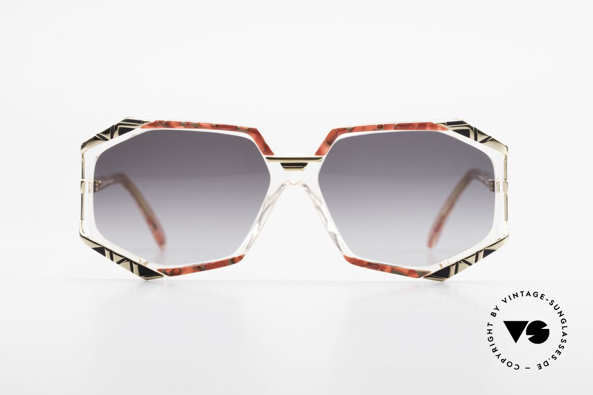 Cazal 355 Spectacular Cazal Sunglasses, extraordinary Cazal designer frame from the early 90's, Made for Women