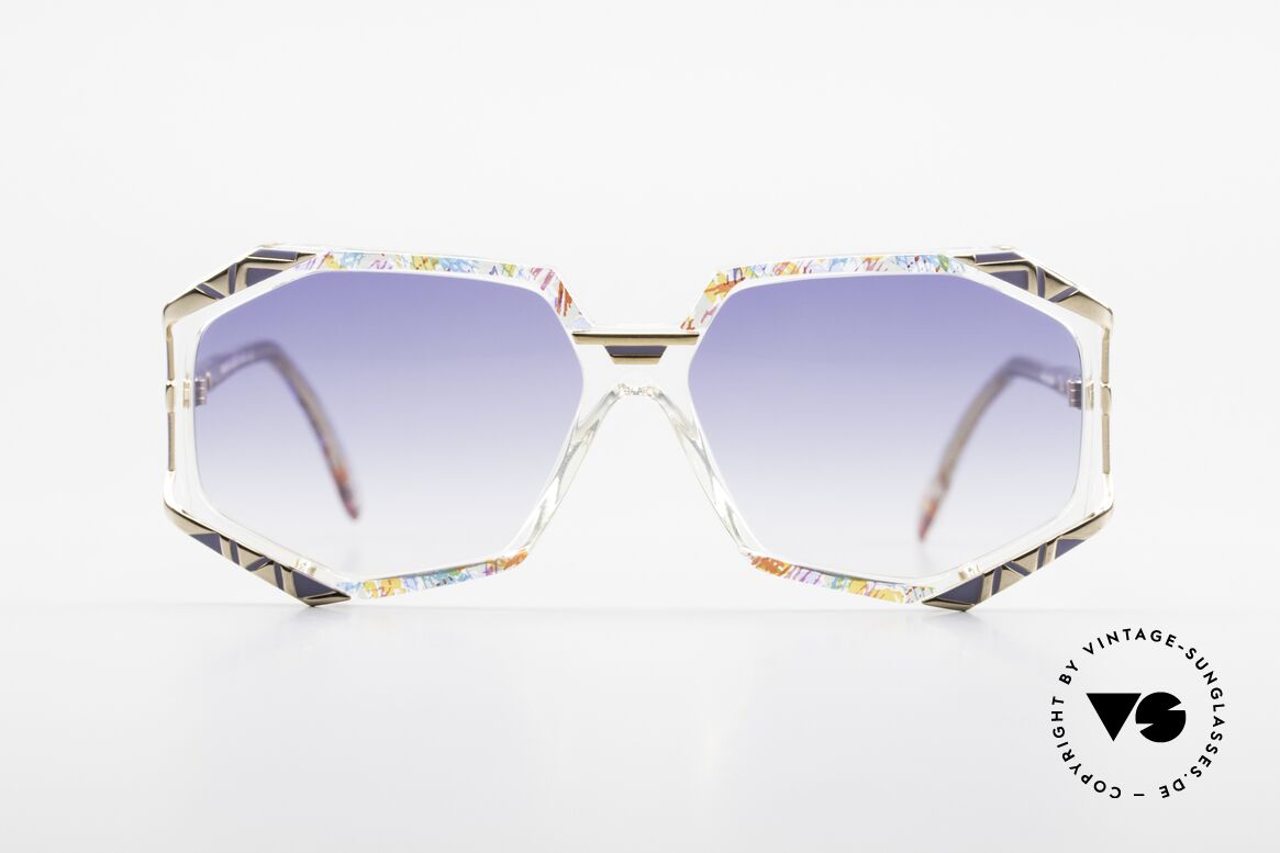 Cazal 355 Extraordinary Sunglasses 90's, extraordinary Cazal designer frame from the early 90's, Made for Women