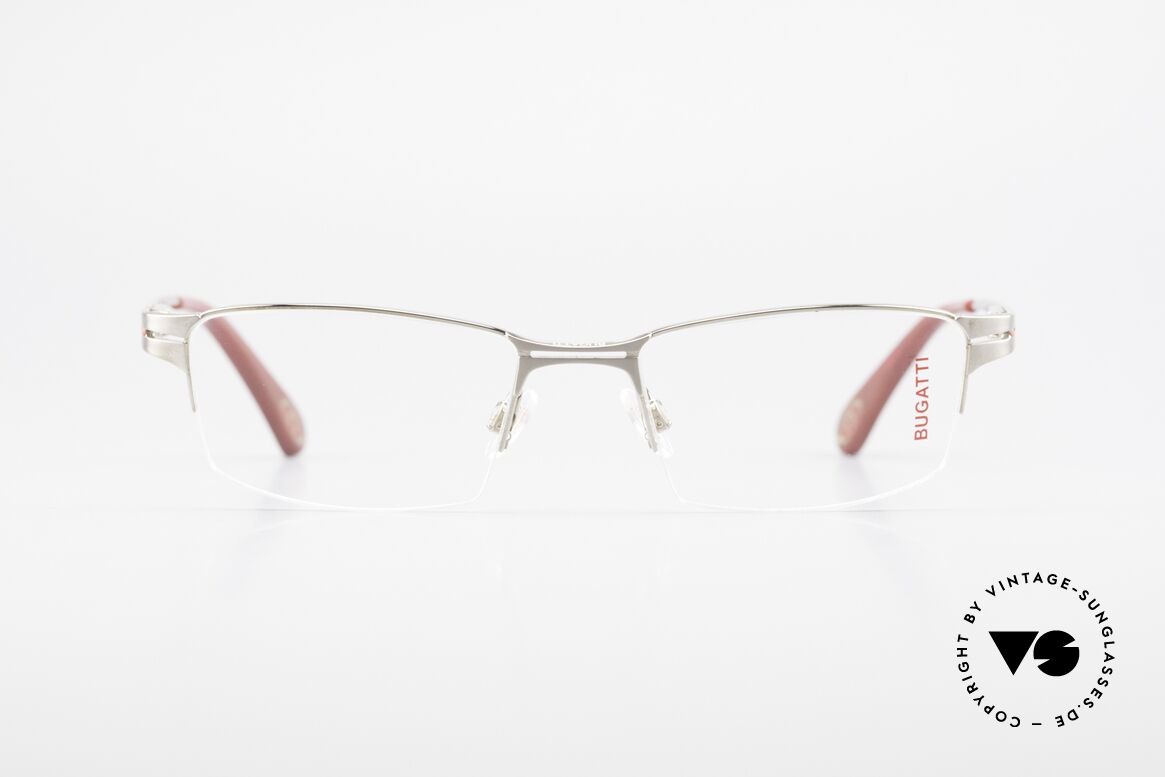 Bugatti 456 Nylor Titan Frame Palladium, titanium frame (XL size) satin palladium finished, Made for Men