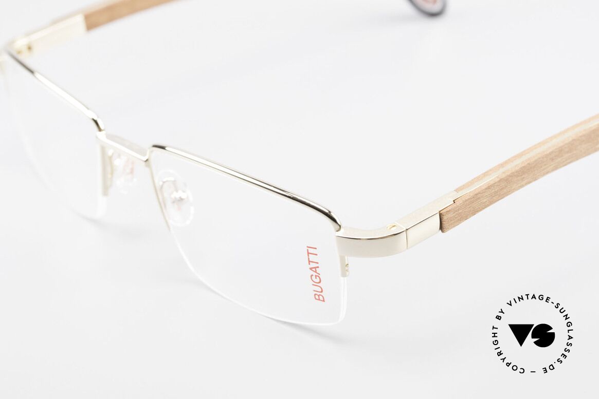 Bugatti 547 Precious Padouk Wood Gold M, the model is definitely at the top of the eyewear sector, Made for Men