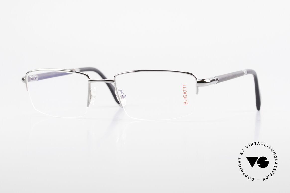 Bugatti 535 Horn Nylor Glasses Palladium, luxury eyeglasses by BUGATTI, TOP-NOTCH quality, Made for Men