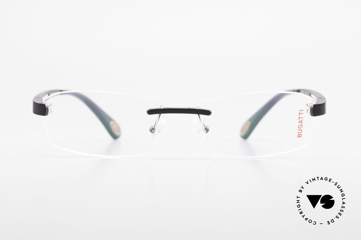 Bugatti 515 Rimless Designer Glasses Men, original, vintage rimless eyeglass-frame by Bugatti, Made for Men