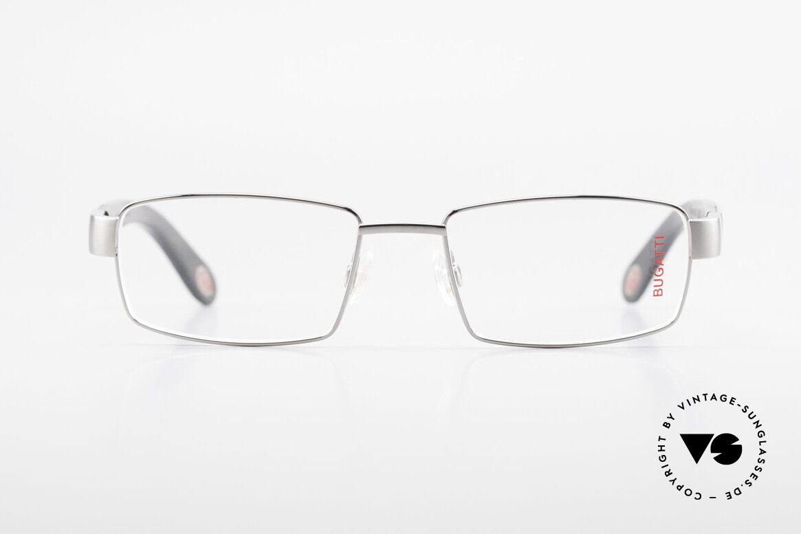 Bugatti 531 Ebony Titan Frame Ruthenium, luxury eyeglasses by BUGATTI, TOP-NOTCH quality, Made for Men