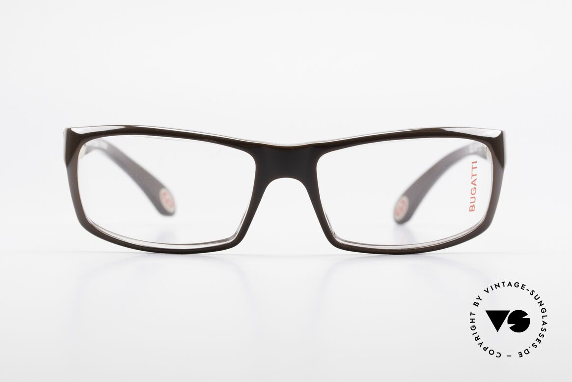 Bugatti 533 Luxury Glasses Men's Designer, striking plastic eyeglass-frame by BUGATTI, Made for Men