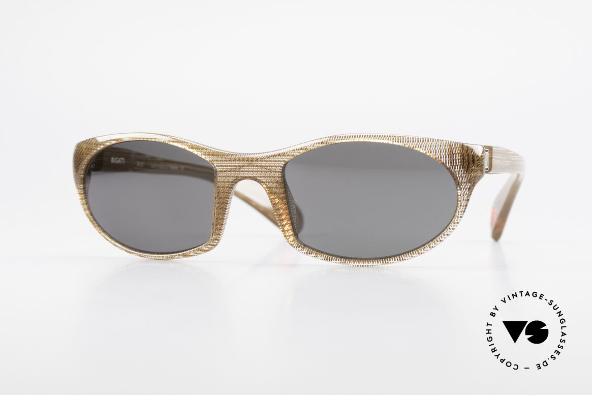 Bugatti 328 Odotype Rare Men's Designer Sunglasses, SPORTY high-tech sunglasses by BUGATTI, Made for Men