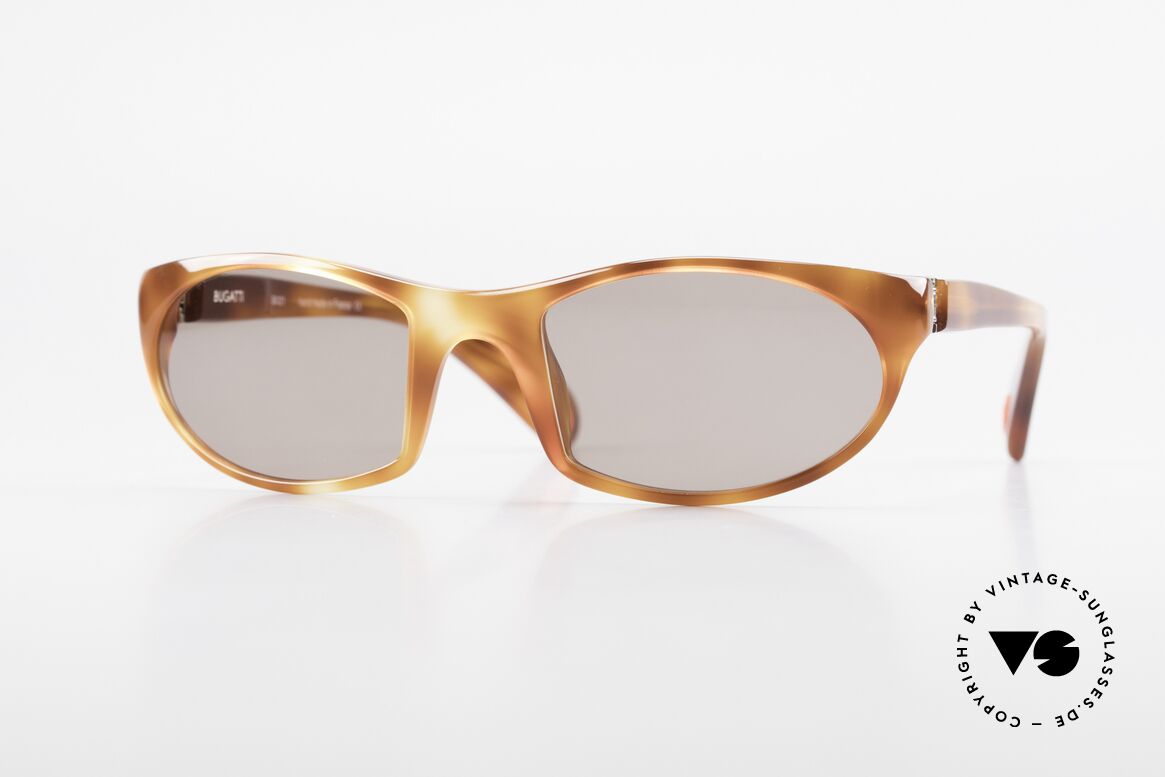 Bugatti 328 Odotype Sporty Designer Sunglasses, SPORTY high-tech sunglasses by BUGATTI, Made for Men